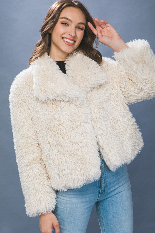 Faux Fur Coat