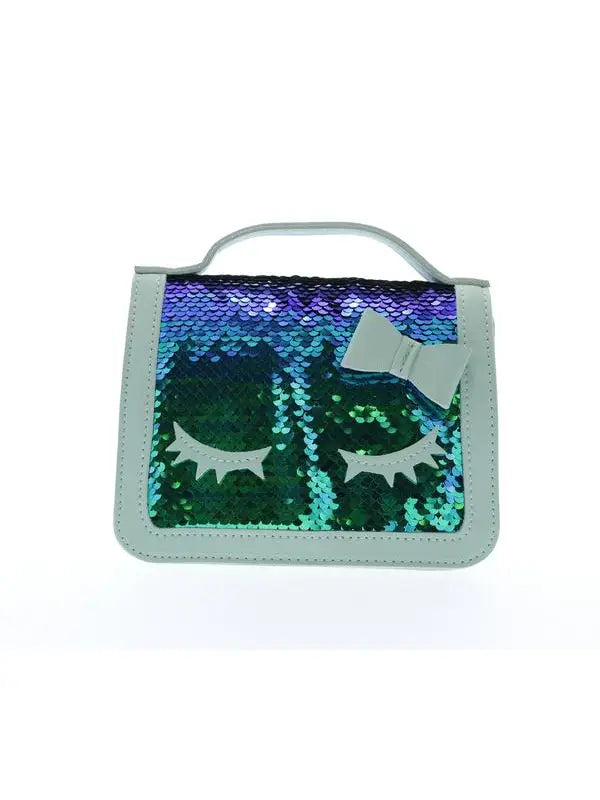 Sequin Eyelash Purse