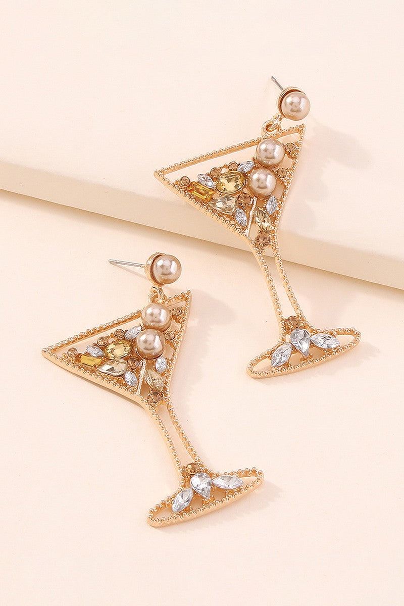 Martini Earrings