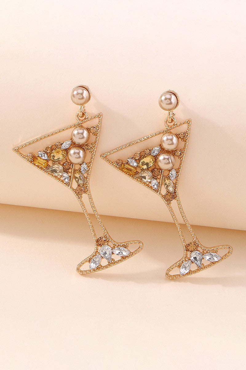 Martini Earrings