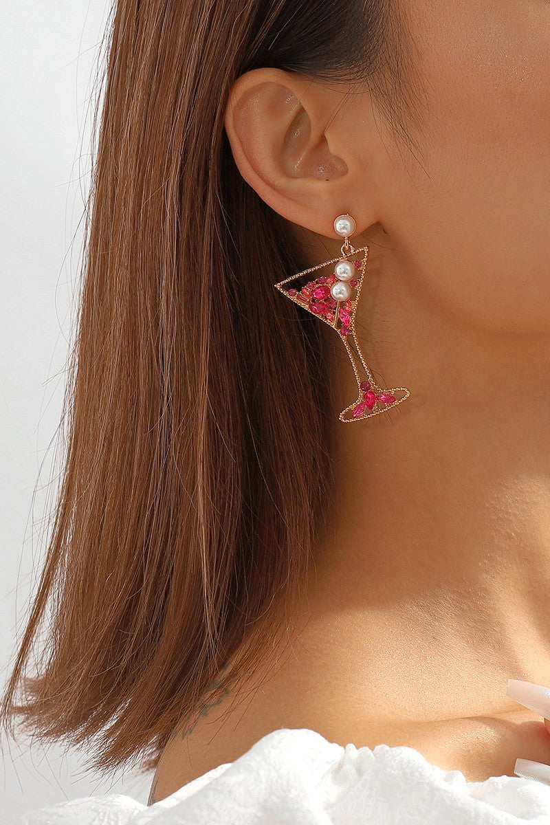 Martini Earrings