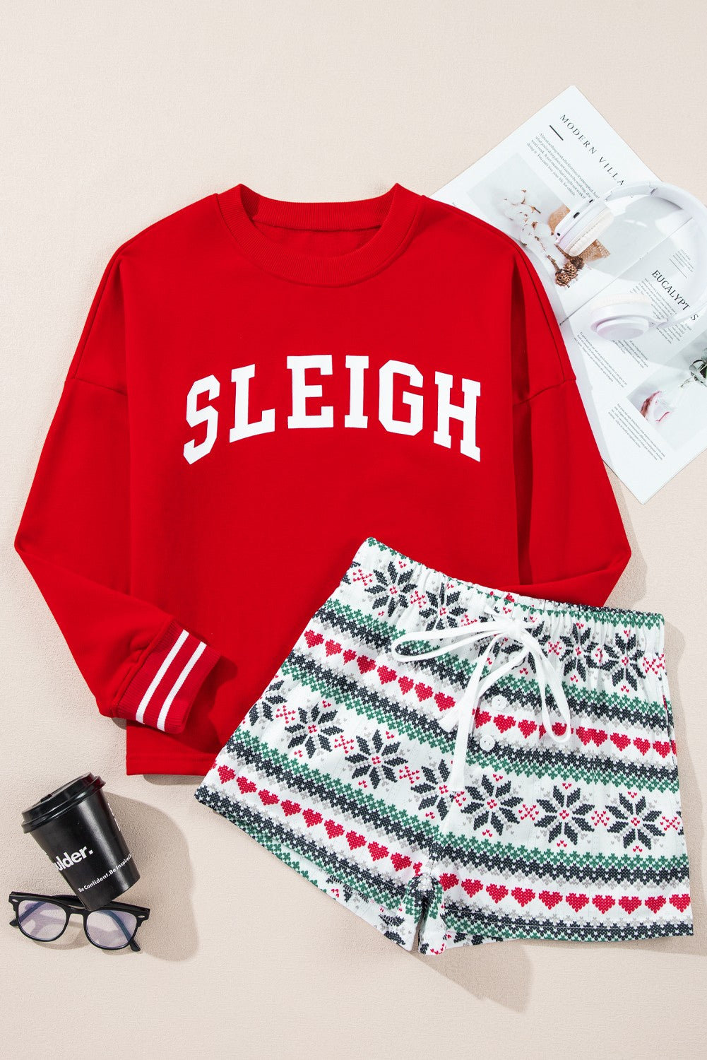 Sleigh Loungewear Set